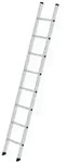 Anlegeleiter 8 Sprossen, Aluminium, L 2500mm, B 350mm, AH 3500mm
