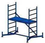 Arbeitsger&uuml;st aus Aluminium, Grundger&uuml;st