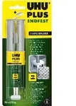 Plus Endfest Epoxidharzklebstoff 2-komponentig 2K-Spritze 24ml/25g
