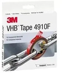 VHB&trade; Klebeband 4910F, Transparent, 19 mm x 3 m, 1.0 mm, Kurzrolle