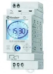 Schaltuhr digi 184-253VAC 1kan Wechs 2TE 52596h REG 24h Programm Wochenprogramm
