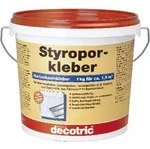 Styroporkleber 1kg gebrauchsfertig - wei&szlig;