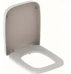 Renova Plan WC-Sitz, eckiges Design - wei&szlig;