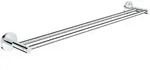 Doppel-Badetuchhalter Essentials - chrom