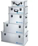 Alubox Midi-Box L800xB400xH330mm, innen L750xB350xH310mm, 81 Liter
