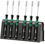 Elektroniker-Steckschl&uuml;ssel-Schraubendrehersatz 2069/6 + Rack, 6-teilig