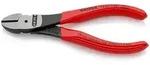 Kraft-Seitenschneider 74 01 140 poliert kunststoff&uuml;berzogen 140mm