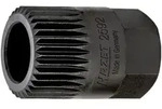 Keil(rippen)riemenscheibe-Adapter 2592 ∙ 17 mm Au&szlig;en-Sechskant ∙ Vielzahn Profil