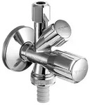 Kombi-Eckventil COMFORT - chrom - 1/2"
