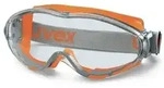 Vollsichtbrille ultrasonic farblos supravision excellence orange/grau - grau