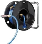 Druckluftschlauchtrommel Anti Twist 20m Schlauch-&oslash;9/15mm Armatur DIN