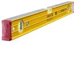 Wasserwaage mit Magnet Type 96-2 M, 61cm - gelb