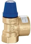 Membran-Sicherheitsventil 1/2" IG x 3/4" IG, 8 bar, f&uuml;r Brauchwasser