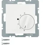 Raumtemperaturregler S.1/B.3/B.7 ws 1W UP IP20 250V 5-30&deg;C 5A 0,5K