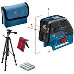 Kombilaser GCL 25, mit Schutztasche und Baustativ BT 150