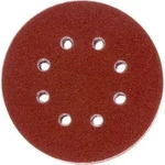 Schleifblatt-Set f&uuml;r Exzenterschleifer, 25-teilig, 8 L&ouml;cher, 125 mm, 80 - 240