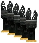 Multi-Tool S&auml;geblatt f&uuml;r Metall 43 x 30mm 5 St&uuml;ck
