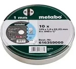 Satz=10xTrennscheiben SP 125x1,0x22,23 Inox, TF 41 , in Blechdose (616359000)