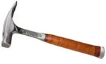 Latthammer XStriker 965g Ganzstahl mit Ledergriff und Magnet, raue Bahn