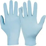Chemikalienschutzhandschuh Dermatril&reg; 740, Kat. III, blau, Gr&ouml;&szlig;e 7, 100...