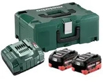 Basis-Set 2xLiHD Akkus 18V/8,0Ah Ladeger&auml;t ASC Ultra, MetaLoc
