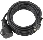 Baustellen-Verl&auml;ngerungskabel IP44, 25m Kabel, H07RN-F 3G2,5, schwarz