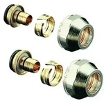 Klemmringverschraubung Cofit S, 2-fach