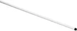 HACCP-Glasfaserstiel mit Gewinde 150cm, wei&szlig; - wei&szlig;