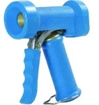 Profi-Reinigungspistole Gummi ummantelt, MS, IG G1/2", blau - blau