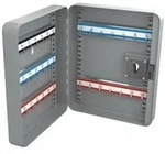 Schl&uuml;sselschrank - SS 100 PZ - Stahl Grau, mit 35 Haken