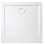 Mineralguss-Duschwanne Muna "S" 900x900x30 ohne - wei&szlig;