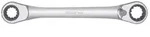 Doppelring-Ratschenschl&uuml;ssel 4 in 1, umsch., SW 10 13 17 19mm, gerade, R07501019 -