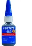 480 Flexibler Sofortklebstoff schwarz, niedrigviskos, 20gr Flasche - schwarz