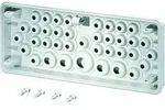 Membranflansch Kst 300x100mm Membran unbeh