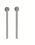Kugelfr&auml;ser (Wolfram-Vanadiumstahl), 6mm, 2 St&uuml;ck
