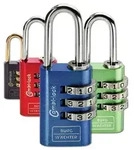 AV-Zahlen-Vorhangschloss, Combi Lock Fun 88 40 SB, Aluminium, farbig sortiert