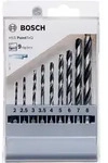 HSS PointTeQ Sechskantbohrer-Set, 9-tlg., 2&ndash;8 mm