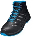 2 trend Stiefel S3 69352 blau/schwarz, Weite 11, Gr&ouml;&szlig;e 43 - blau/schwarz - 43