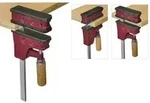 Parallelzwinge PRL400, Ausladung 8cm, Spannweite 15cm