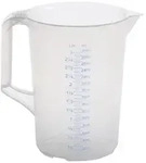 Messkanne 3l PP geschlossener Griff transparent 2Skal. &Oslash;175x238mm Auslaufnase -