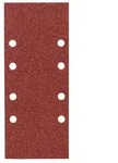 Schwingschleifer-Schleifblatt-Set, 8 L&ouml;cher, 93 x 230 mm, K 80, 25er-Pack