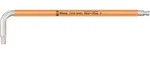 3950 SPKL Multicolour Winkelschl&uuml;ssel, metrisch, Edelstahl, 5 x 154mm - leuchtorange