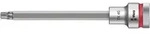 Zyklop Bitnuss 8767 C HF 1/2" mit Haltefunktion f&uuml;r TORX&reg; TX 40 x 140mm - rot