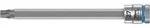 Schraubendreher-Einsatz 1/4" 8767 A HF mit R&auml;ndel, f&uuml;r TORX&reg; T27 x 100mm - blau