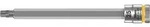 Schraubendreher-Einsatz 1/4" 8767 A HF mit R&auml;ndel, f&uuml;r TORX&reg; T25 x 100mm - gelb