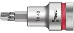 Zyklop Bitnuss 8767 C HF 1/2" mit Haltefunktion f&uuml;r TORX&reg; TX 40 x 60mm - rot