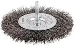 PRO Metal clean Scheibenb&uuml;rste, gerader Schaft, 100 x 0,3 mm
