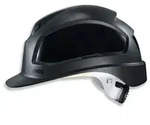 Schutzhelm-Reflexset pheos B-WR mit L&uuml;ftung, schwarz - schwarz