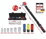 1/2"ERGOTORQUEprecision Drehmomentschl&uuml;ssel-Satz, 20-200Nm, 11-teilig
