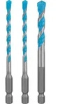 EXPERT HEX-9 MultiConstruction Bohrer-Set, 5/6/8 mm, 3-tlg.